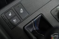 2015 Lexus RC F heated seats