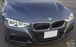 2016 BMW 340i xDrive front grille