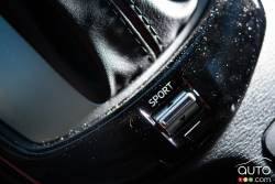 Boutton de contrôle des modes de conduite de la Mazda CX-3 2016