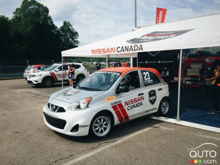 Nissan Micra Cup pictures at Mont-Tremblant
