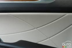 Détail intérieur de la Lincoln MKC Ecoboost AWD 2016