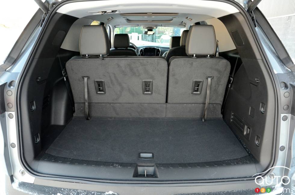 2020 Chevrolet Traverse RS, rear cargo, seats up