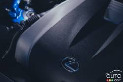 Détail du moteur de la Lexus IS300 AWD 2016