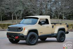 Jeep Comanche Concept front 3/4 view