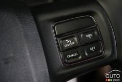 2015 Ram 2500 Power Wagon steering wheel mounted cruise controls