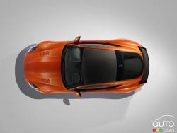 2017 Jaguar F-Type SVR top view