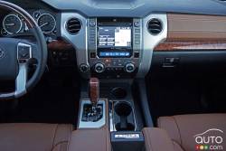 2016 Toyota Tundra 4X4 CrewMax 1794 edition center console