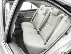 2016 Toyota Camry Hybrid rear seats