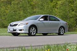Toyota Camry during the 2010 Midsize Sedan Comparasion test