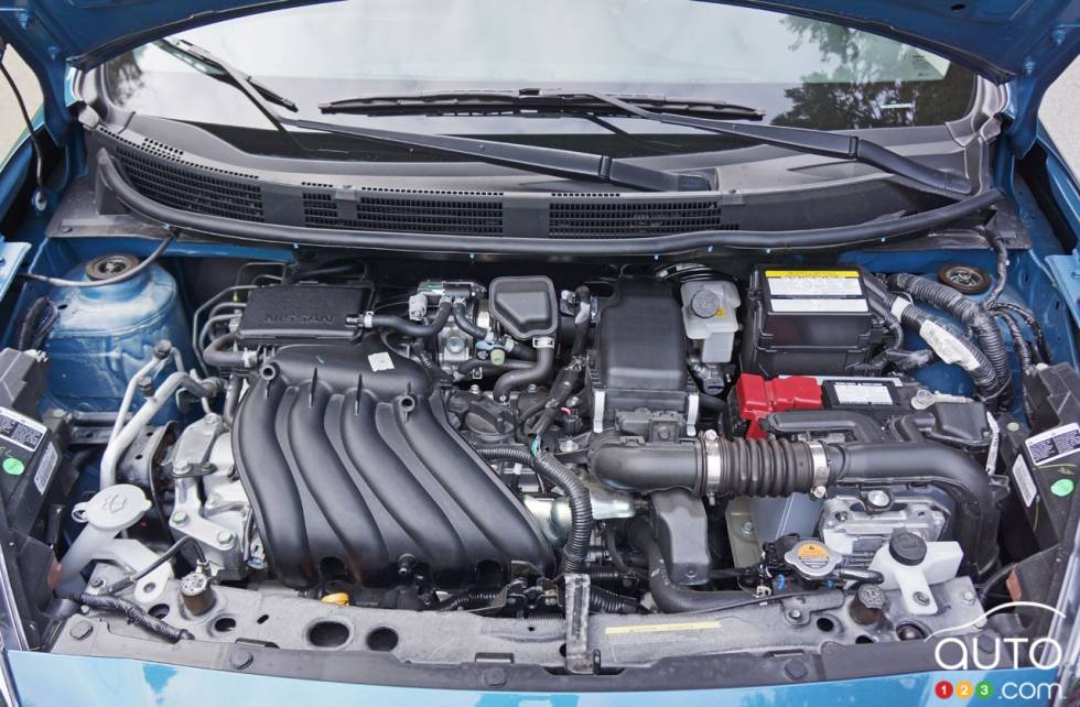 2016 Nissan Micra SR engine