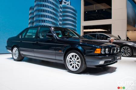 2016 Geneva Auto Show classic cars - BMW 750iL
