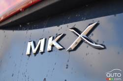 Écusson du modèle du Lincoln MKX 2016