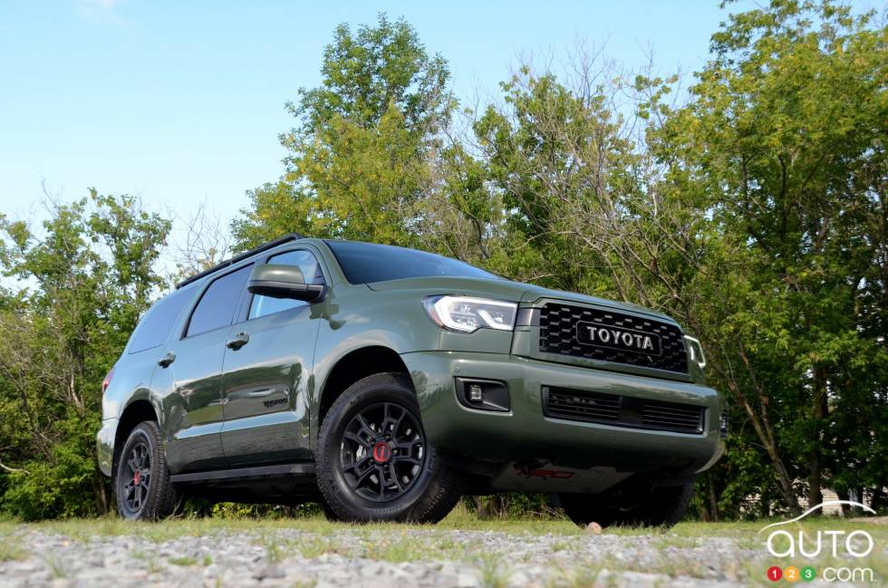 We drive the 2020 Toyota Sequoia TRD Pro