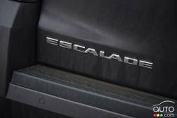 2016 Cadillac Escalade model badge