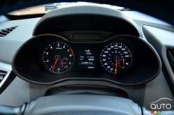 2016 Hyundai Veloster Rally gauge cluster