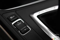Driving modes control button