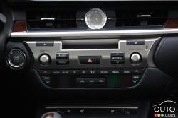 Radio and climate controls
