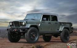 Jeep Crew Chief 715 Concept front 3/4 view