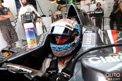 Adrian Sutil, Sauber F1 Team. 