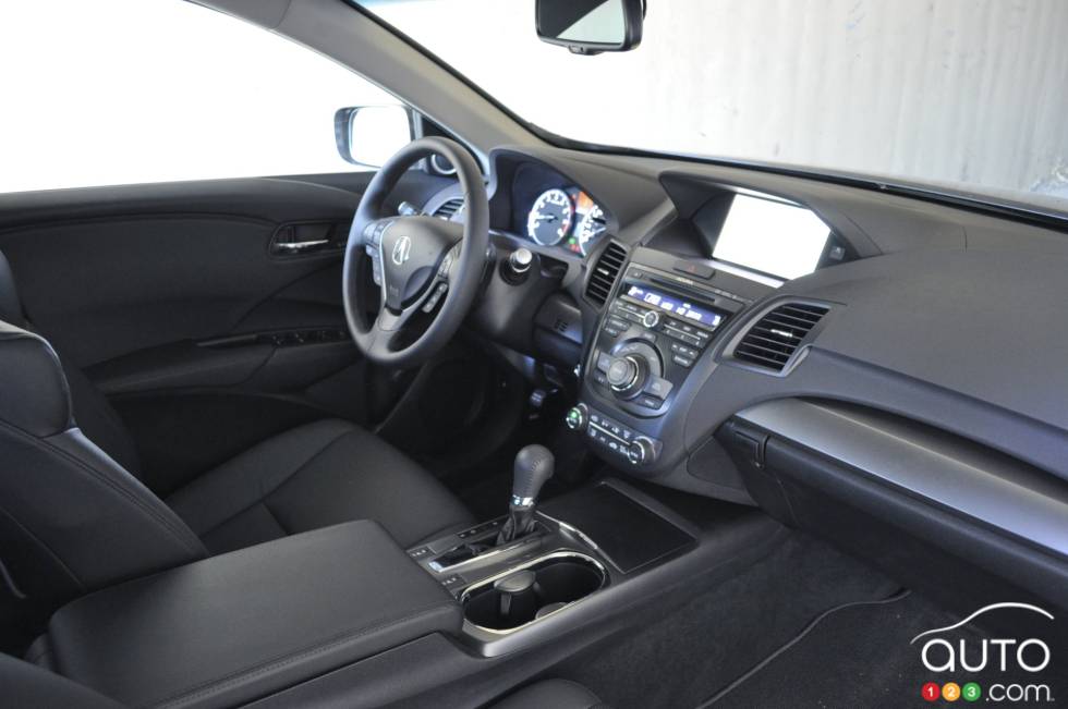 Dashboard ad driver seat