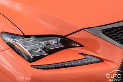 2015 Lexus RC F headlight