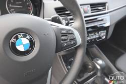 2016 BMW X1 steering wheel mounted audio controls