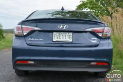 2016 Hyundai Sonata PHEV rear view