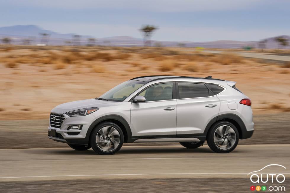 The new 2019 Hyundai Tucson Limited