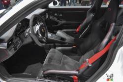 2014 Porsche 911 GT3 sport seats