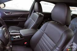 2016 Lexus GS 350 F Sport front seats