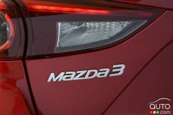 Écusson du modèle de la Mazda3 2017