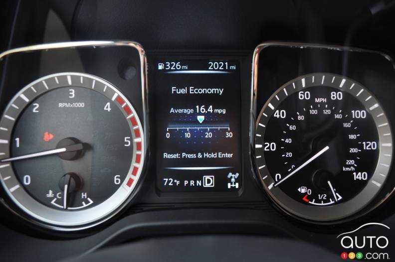 Nissan titan gauge cluster #10