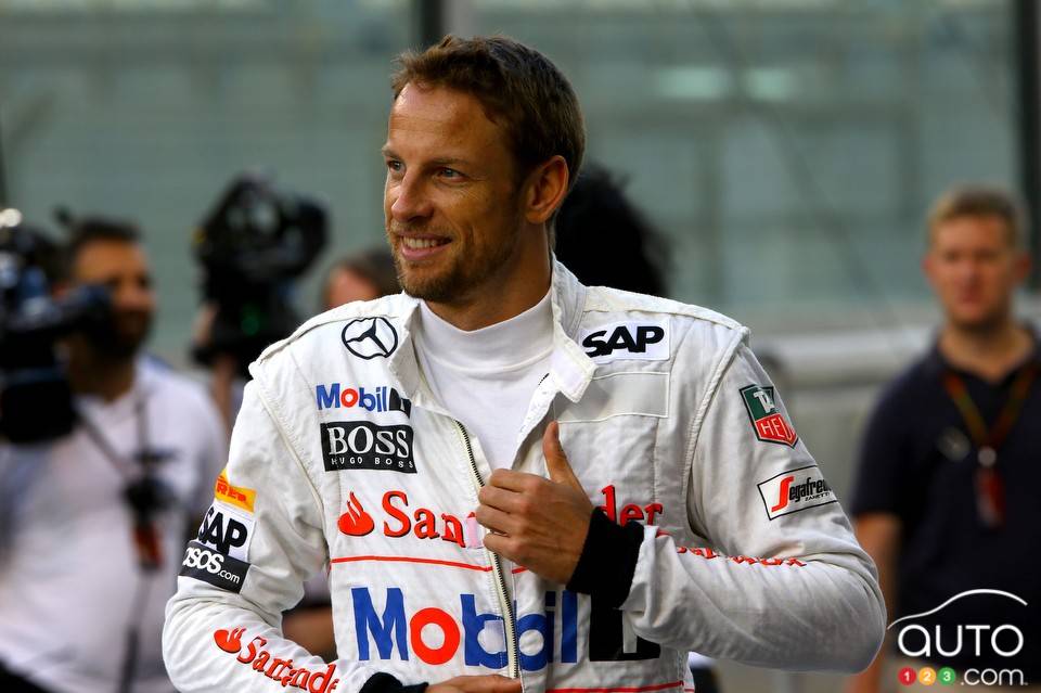 Jenson Button, Team McLaren.