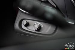 Détail intérieur de la Chevrolet Volt 2016