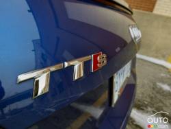 2016 Audi TTS model badge