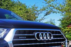 Écusson du manufacturier du Audi Q7 3.0 TFSI Quattro Technik 2017