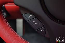 2016 Aston Martin DB9 GT Volante steering wheel mounted audio controls