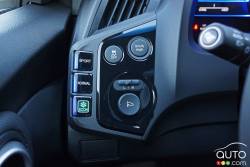 Boutton de contrôle des modes de conduite de la Honda CRZ 2016