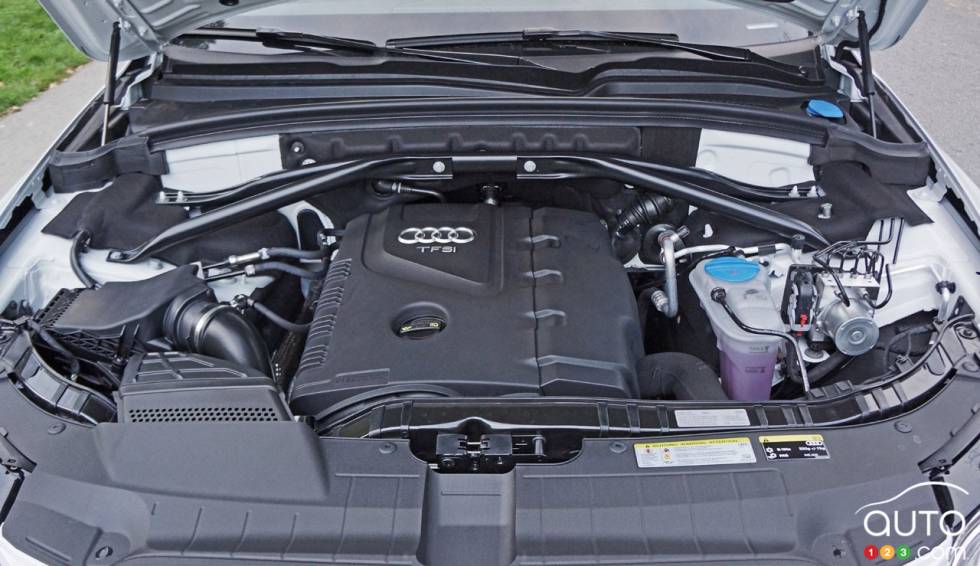 2017 Audi Q5 Quattro Tecknic engine