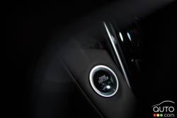 2016 Cadillac Escalade start and stop engine button