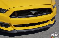 Calandre avant de la Ford Mustang GT 2016