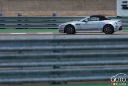 2015 Aston Martin V12 Vantage S Roadster on track