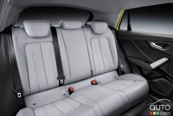 2017 Audi Q2 rear seats