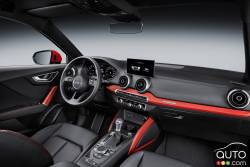 2017 Audi Q2 dashboard