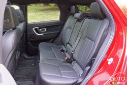 2016 Land Rover Dicovery Sport HSE second row seats
