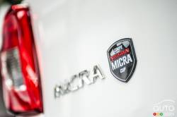 Écusson de la version de la Nissan Micra Cup Édition Limitée 2016