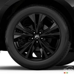 The new 2017 Nissan Pathfinder Platinum Midnight Edition grade adds visual excitement, with exclusive black aluminum-alloy wheels