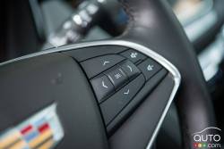 2016 Cadillac XT5 steering wheel mounted audio controls