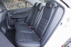 2016 Toyota Camry XLE rear seats