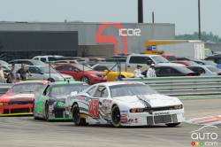 L.P. Dumoulin, WeatherTech Canada/Bellemare Dodge during the Jiffy Lube 100